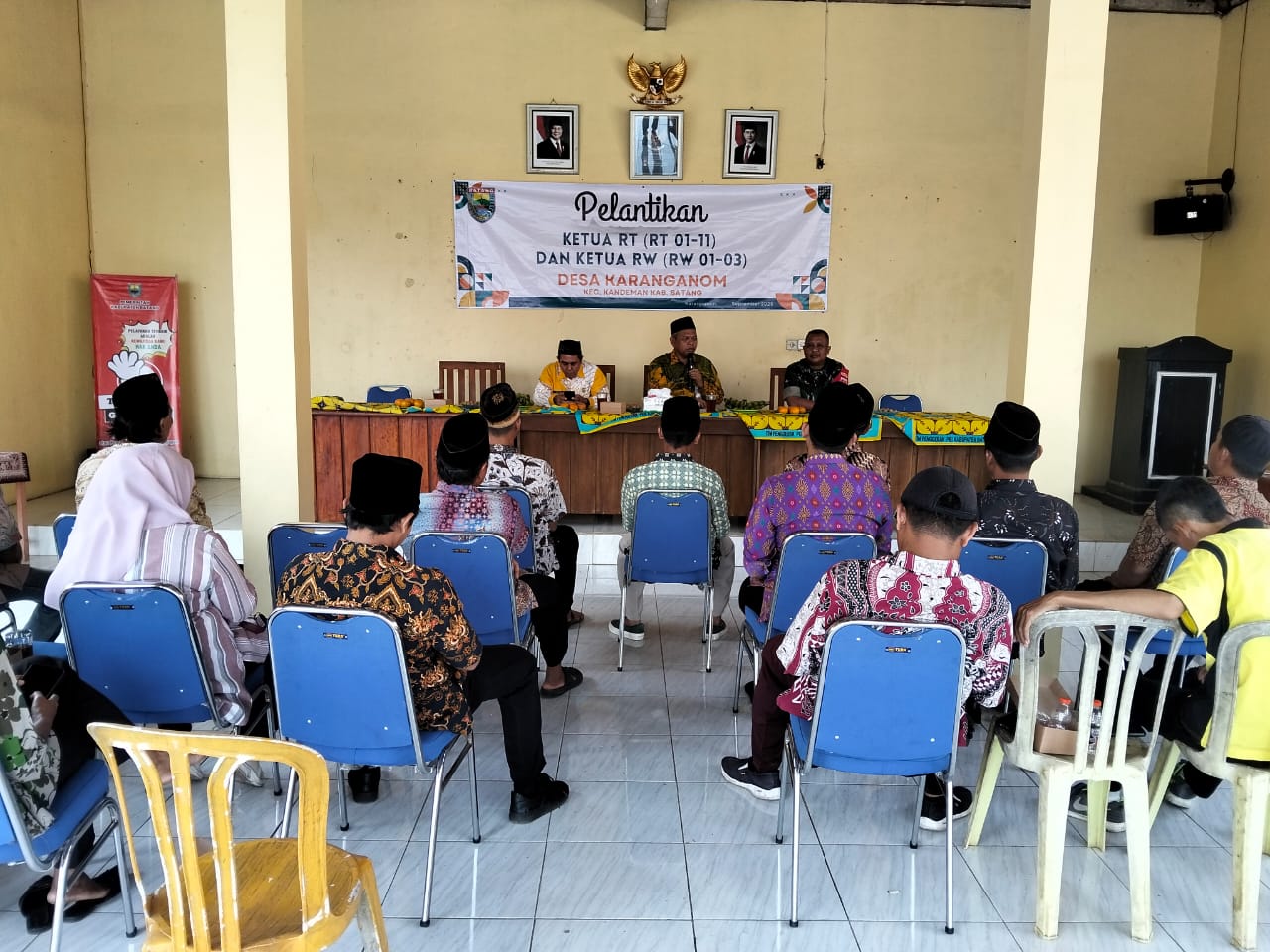 PELANTIKAN KETUA RT DAN RW